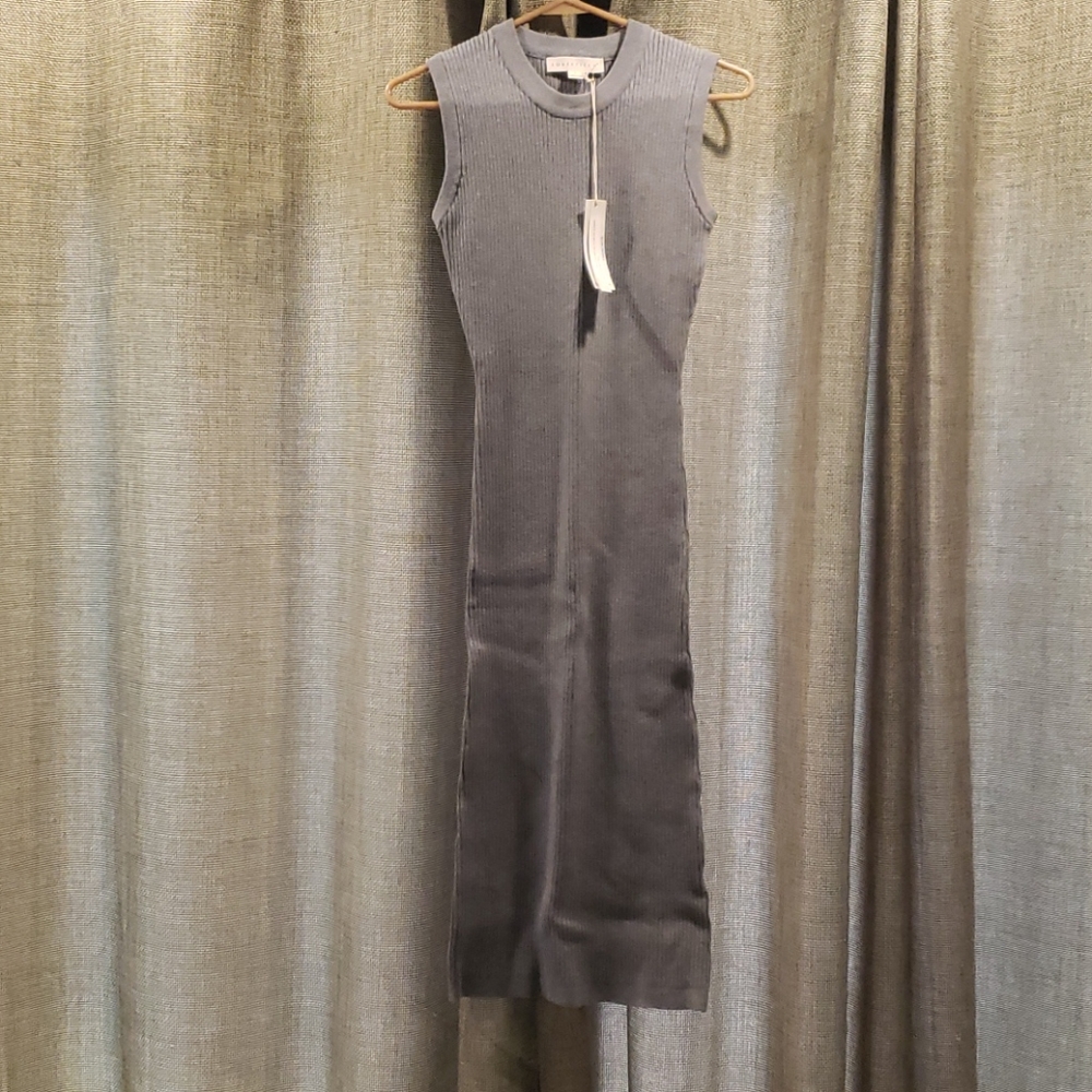 Lovestitch Grey Sweater Dress